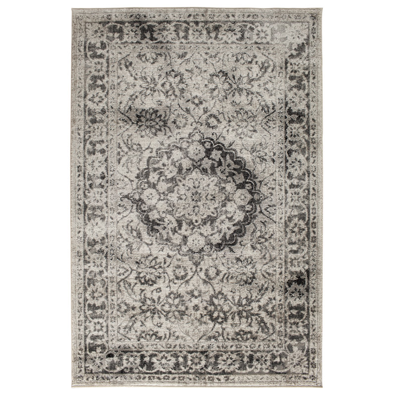 Ophelia & Co. Gainesville Sterling Gray Area Rug & Reviews Wayfair